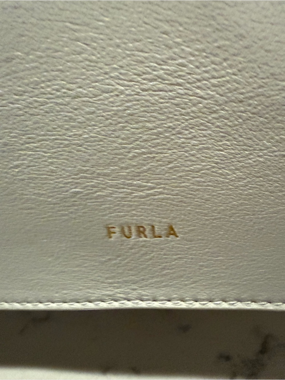 Furla Soft Hobo Shoulder Bag in Light Gray with Black Strap - Picture 2 of 16